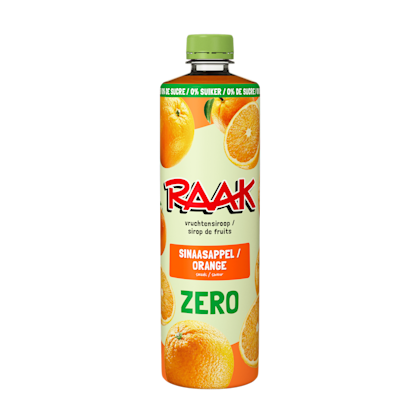 Raak Siroop sinaasappel zero