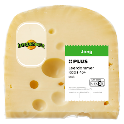 Leerdammer Gatenkaas 45+ stuk