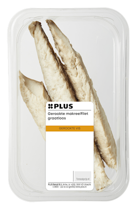 Gerookte makreelfilet graatloos