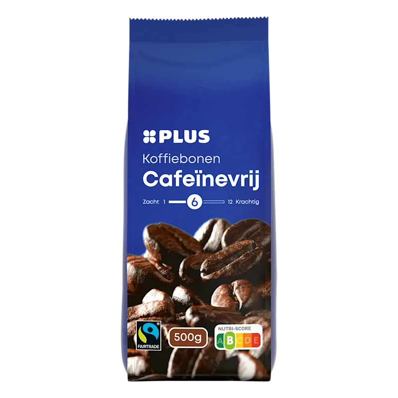 PLUS Koffiebonen decaf