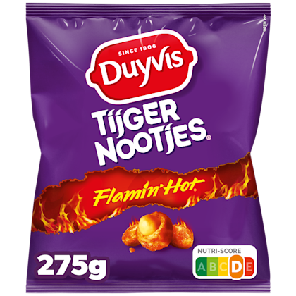 Tijgernootjes Flamin' Hot