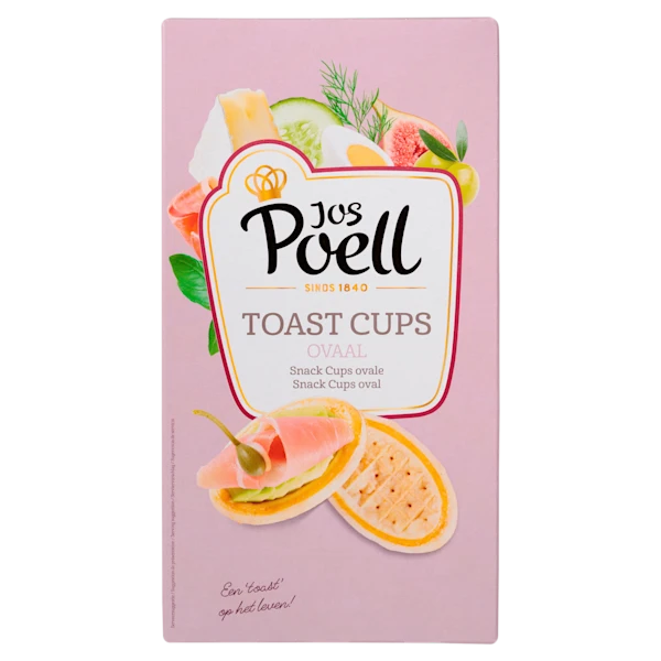 Jos Poell Snackcups ovaal