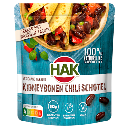 Kidneybonen chili schotel