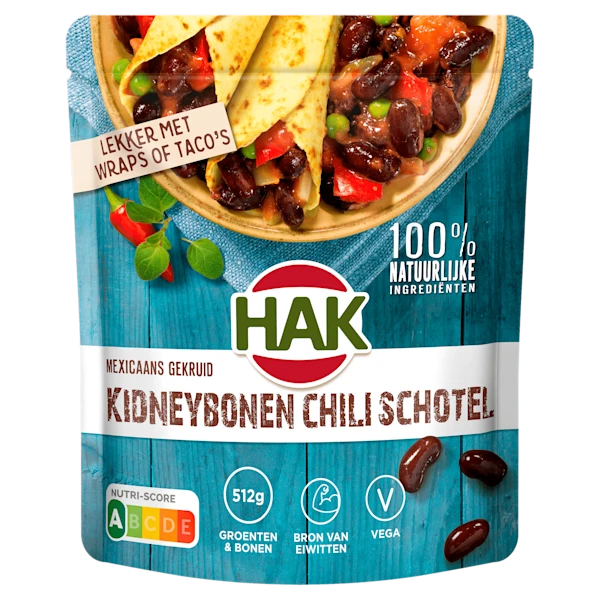 Hak Kidneybonen chili schotel