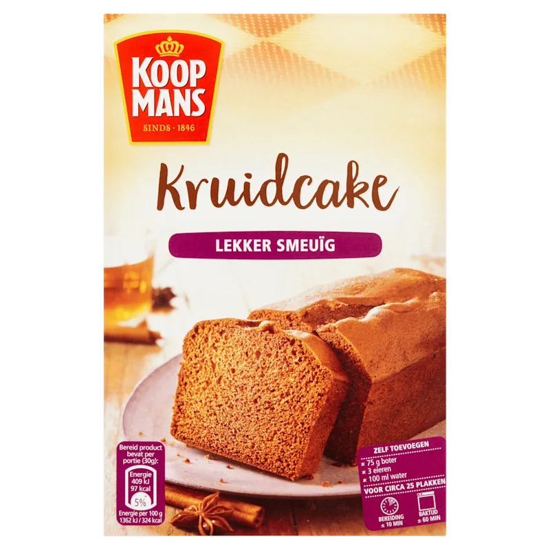 Koopmans Kruidcake bakmix