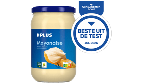 PLUS mayonaise beste uit de test 2026