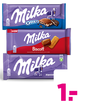 Milkarepen voor 1 euro per stuk