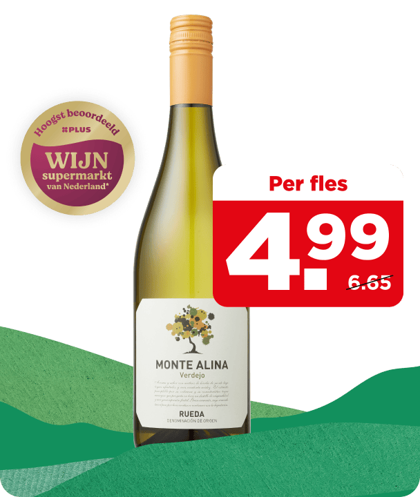 Wijn aanbieding uit de wijnsale.