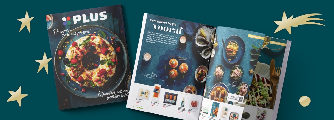 Kerstmagazine van PLUS