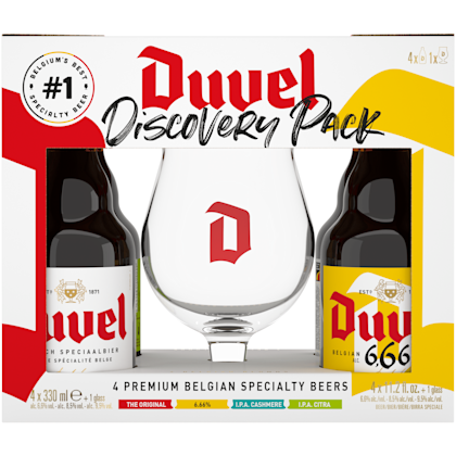 DiscoveryPack 6x(4x33cl+glas)