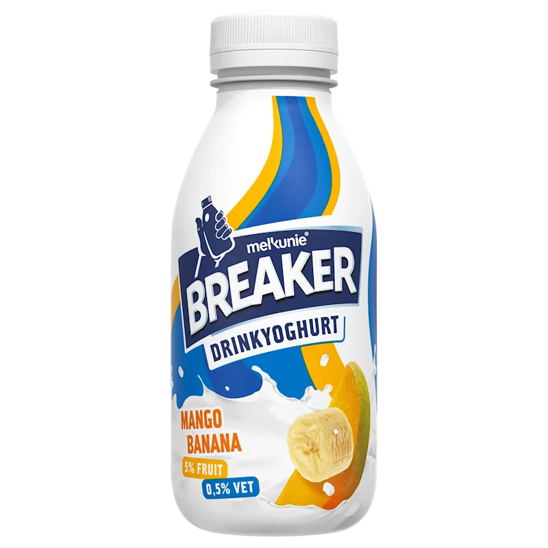 Melkunie Breaker mango banaan Drinkyoghurt