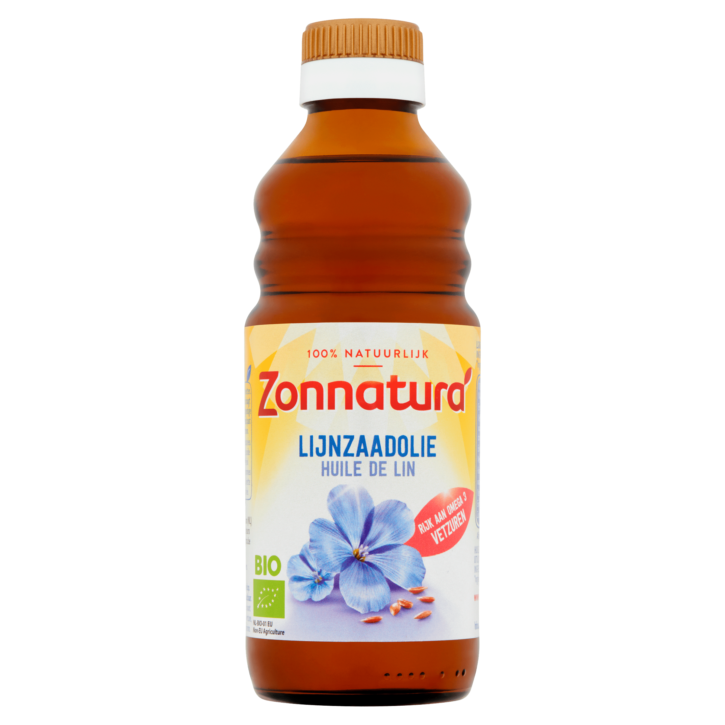 Zonnatura Lijnzaadolie Per Fles 250 Ml