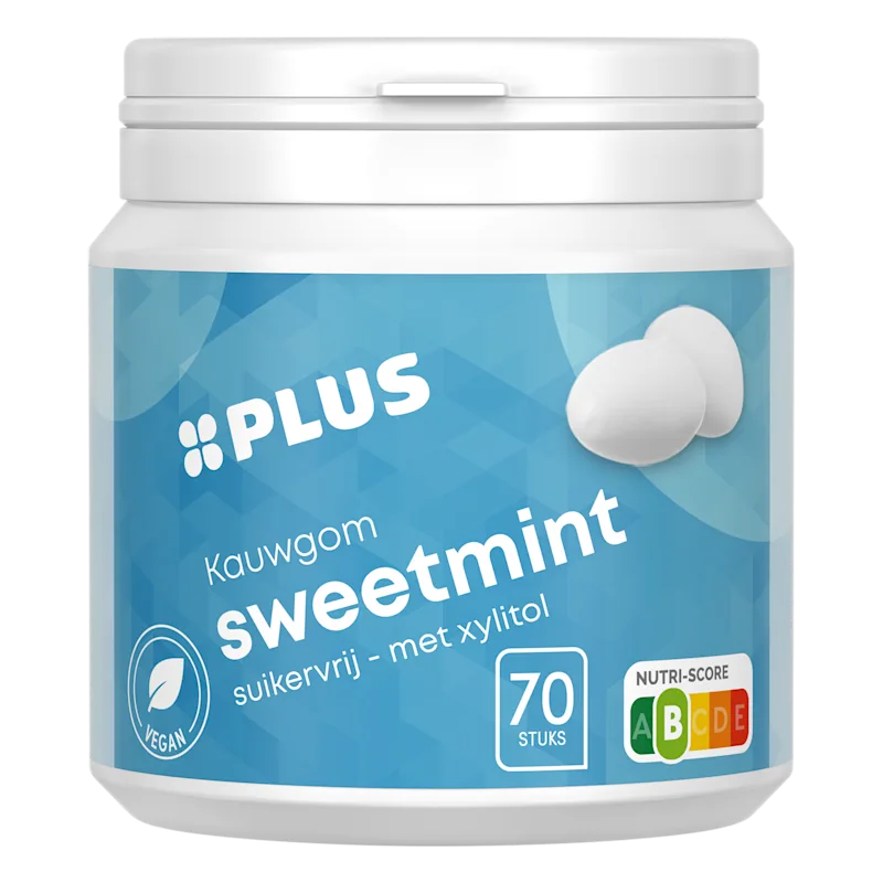PLUS Kauwgom sweetmint