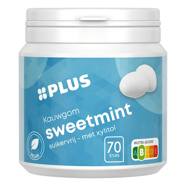 PLUS Kauwgom sweetmint