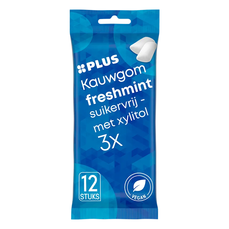 PLUS Kauwgom freshmint