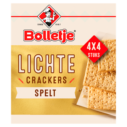 Lichte crackers spelt