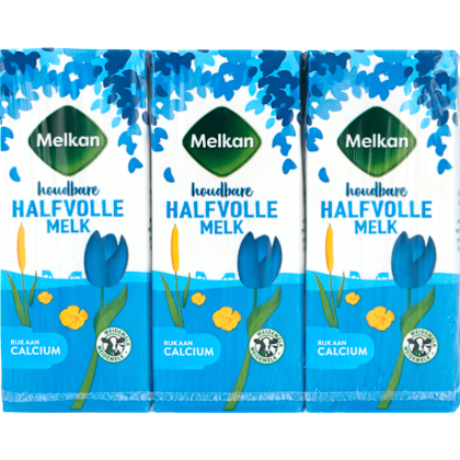 Houdbare halfvolle melk 6x200ml