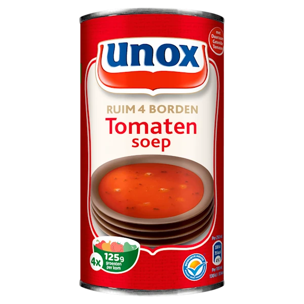 Unox Soep 4 kommen tomaat
