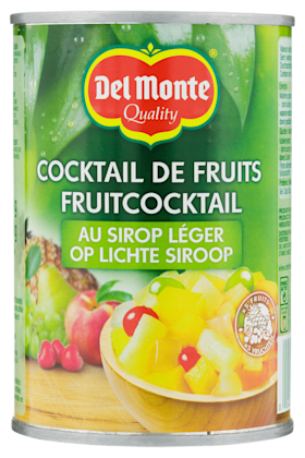 Fruitcocktail op siroop