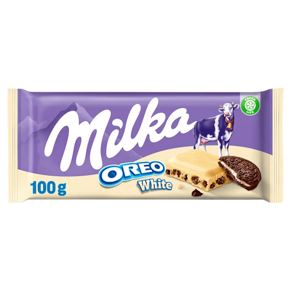 Milka Chocoladereep Oreo Wit