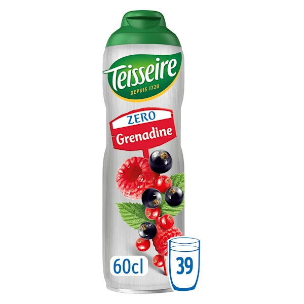 Teisseire Siroop grenadine zero