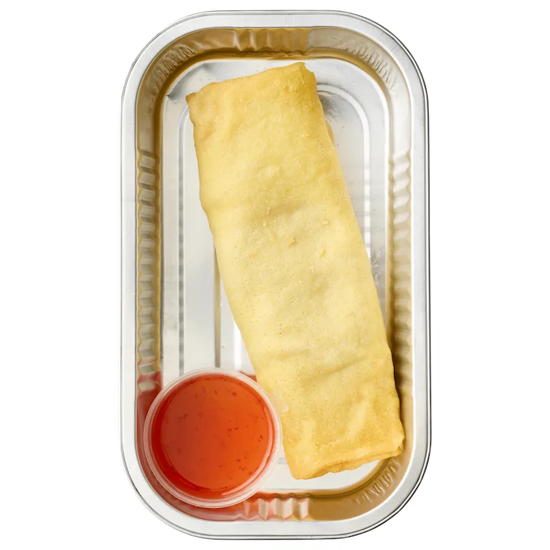 Uit de keuken van PLUS Loempia met chilisaus