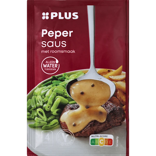 PLUS Droge mix voor peper-roomsaus