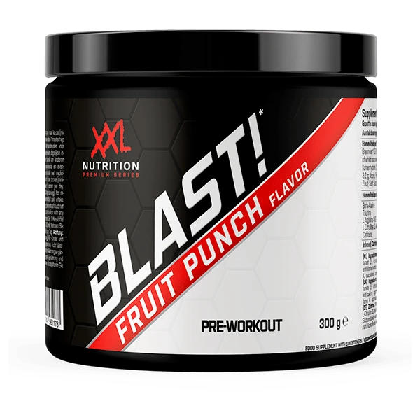 XXL Nutrition Blast! Pre-workout fruit punch