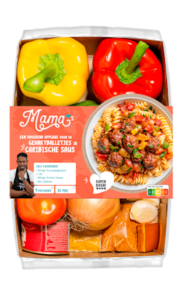 Verspakket Pasta met Caribisch gehakt