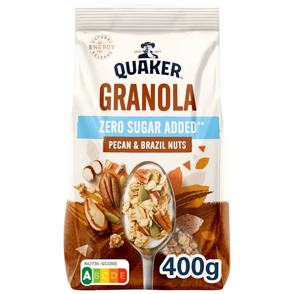 Quaker Granola Pecan & Brazil nut
