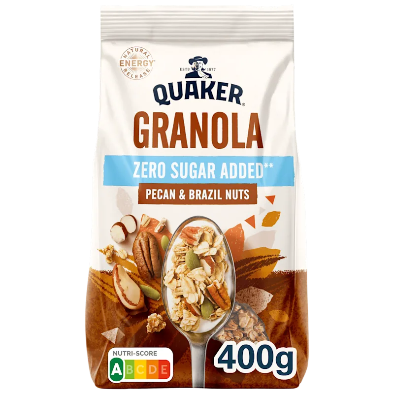 Quaker Granola Pecan & Brazil nut