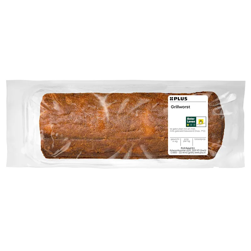 PLUS Saté grillworst stukje