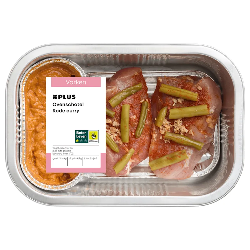 PLUS Boerentrots Ovenschotel Rode curry