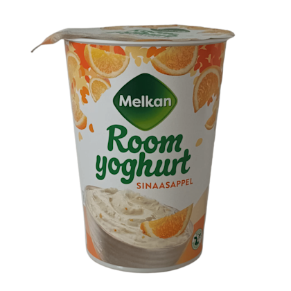 Roomyoghurt sinaasappel
