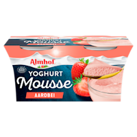 Almhof Yoghurt mousse aardbei