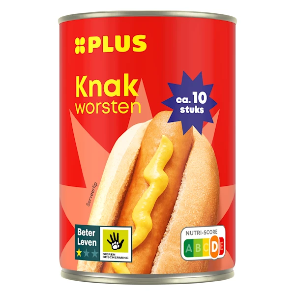 PLUS Knakworsten