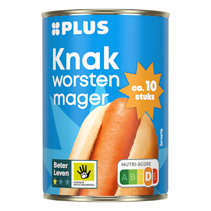 Knakworsten mager