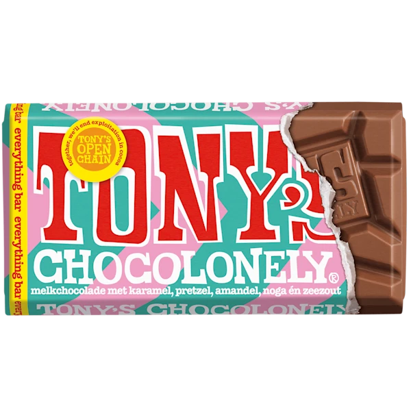 Tony's Chocolonely Melk everything bar