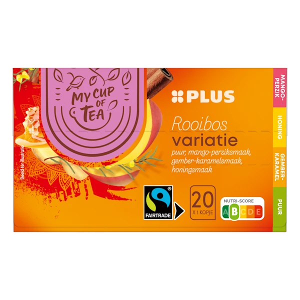 PLUS Rooibos thee variatie mix 1.5g