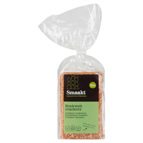 Smaakt Crackers boekweit bio