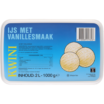 Vanille ijs
