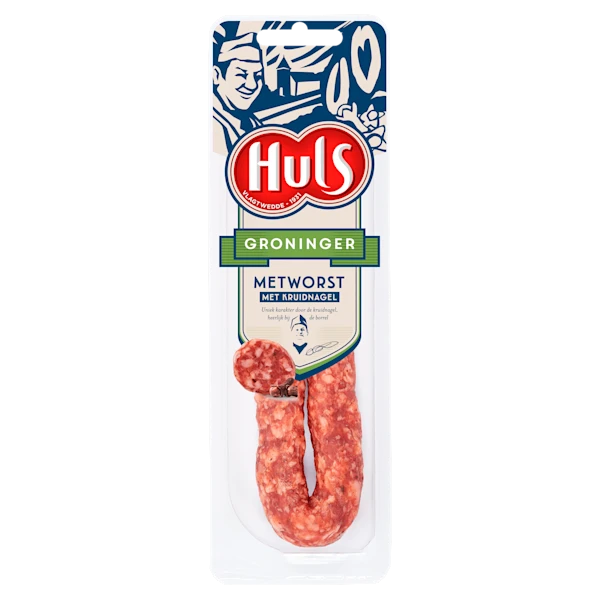 Huls Groninger metworst