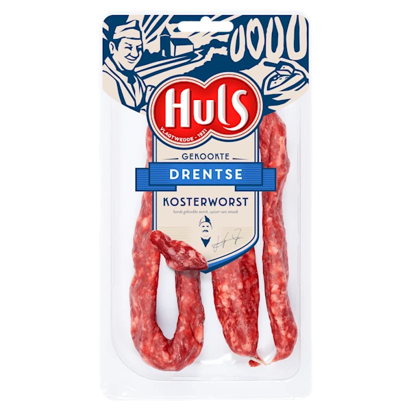 Huls Gekookte Drentse kosterworst