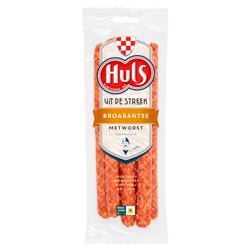 Huls Broabantse metworstjes