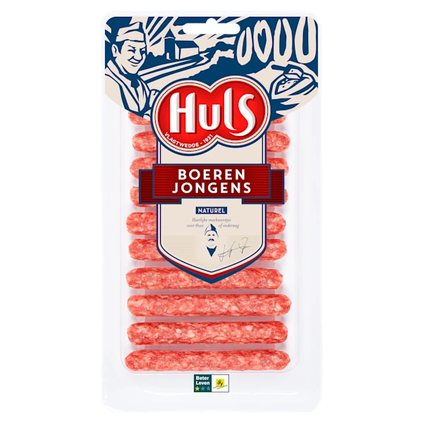 Huls Snackworstjes naturel