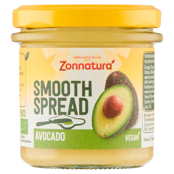 Zonnatura Smooth spread Avocado