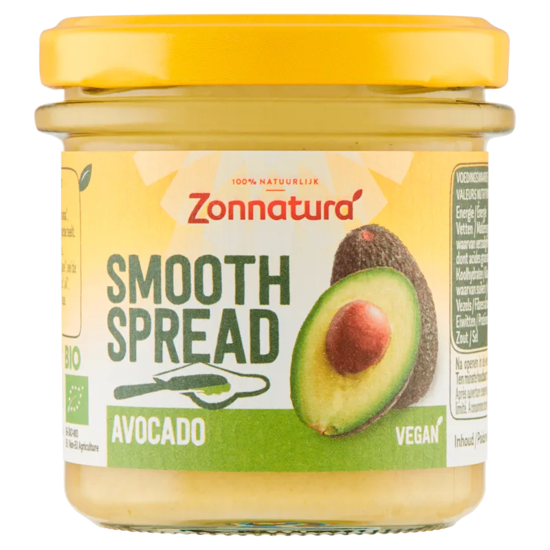 Zonnatura Bio Smooth Spread Avocado 140 g