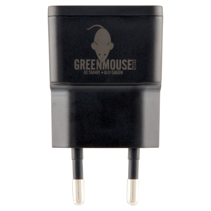 USB charger 1A black