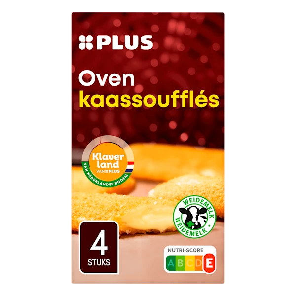 PLUS Oven kaassoufflés met klaverland kaas