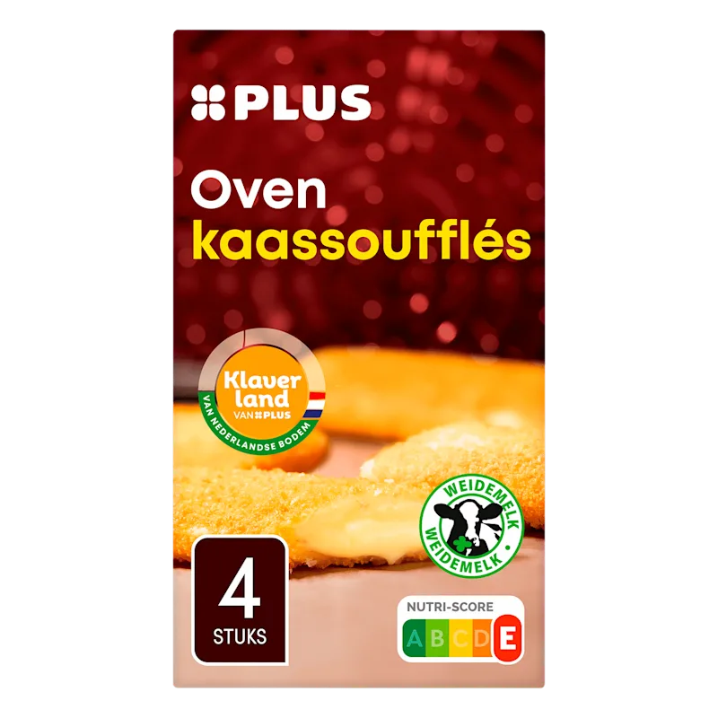 PLUS Oven kaassoufflés met klaverland kaas